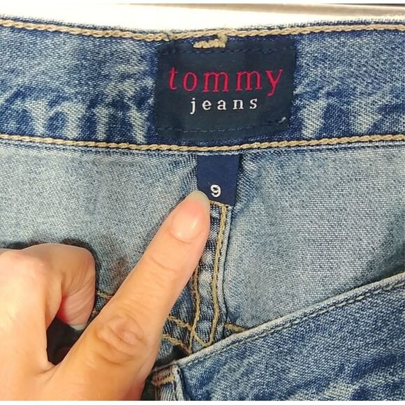 Vintage Tommy Hilfiger Jeans Hidden Button Fly Straight Leg 9 - Picture 5 of 5